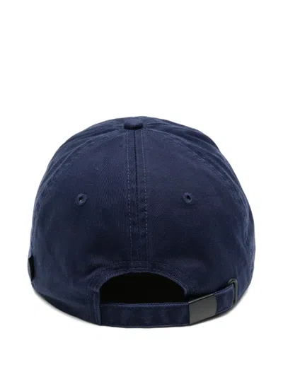 Ecoalf Patch Baseball Cap In Blue