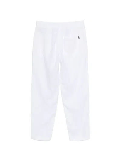 Ecoalf Ethiwin Button Trousers In White
