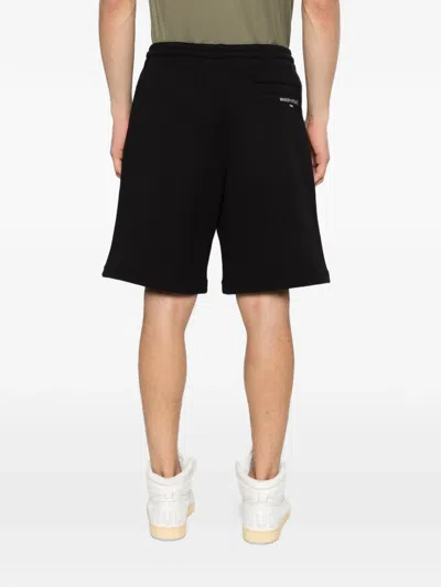 Maison Kitsuné Tailored Shorts Featuring Practical Side Pockets In Black