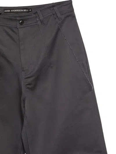 Andersson Bell Panel Trousers In Gray