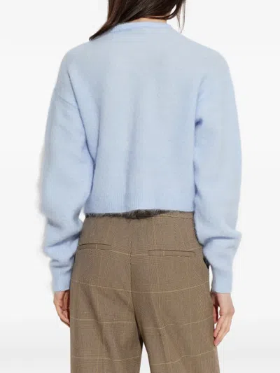 Gestuz Buttoned Cardigan In Blue