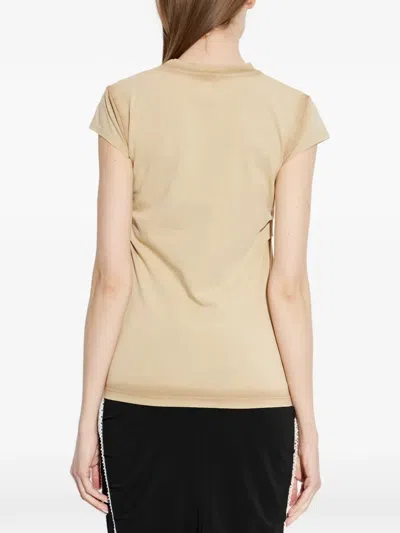 Avavav Logo Cut-out T-shirt In Multi