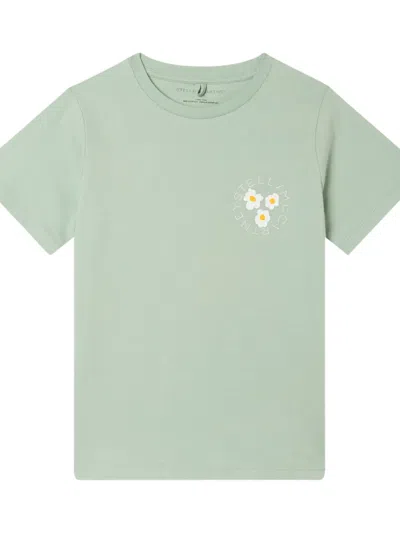 Stella Mccartney Printed T-shirt In Green
