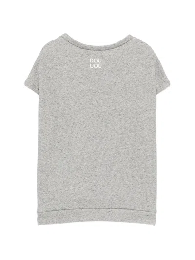 Douuod Layered T-shirt In Gray