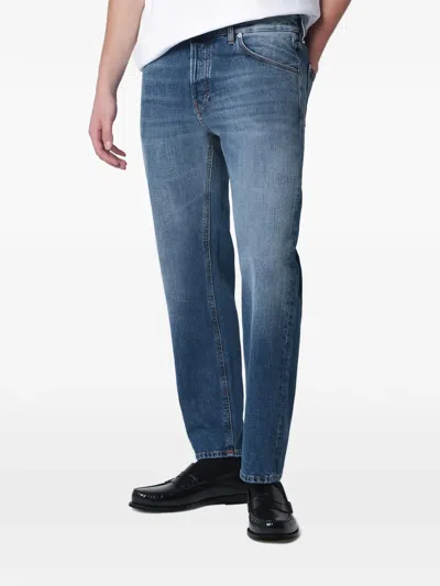 Pt Torino Belt Loop Jeans In Blue