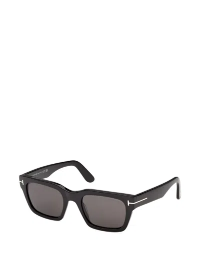 Tom Ford Eyewear Square Frame Sunglasses In Black