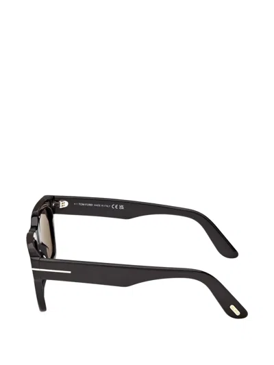Tom Ford Eyewear Square Frame Sunglasses In Black