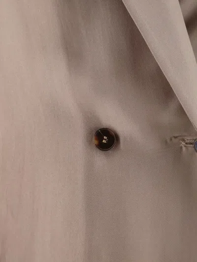 Alysi Double-breasted Shawl-lapel Blazer In Pattern