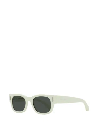 Ferragamo Eyewear Rectangle-frame Sunglasses In White