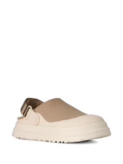 Ugg Goldenglow Slingback Flat Mules In Brown