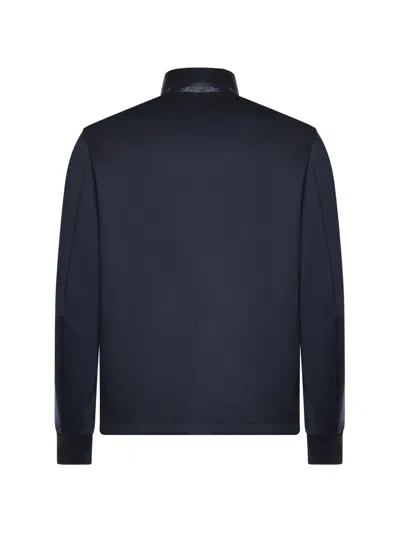 Blauer Hebron Zip-up Jacket In Black