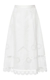 TEMPERLEY LONDON White Bellanca Skirt