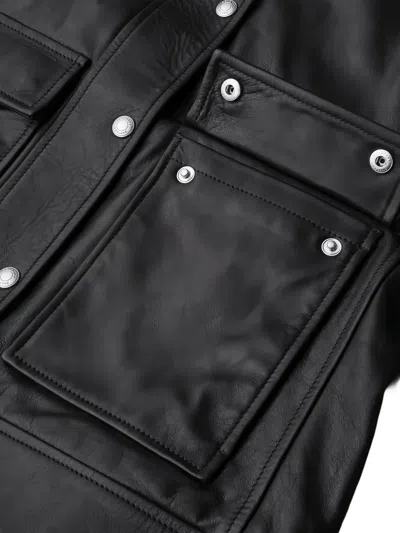 Belstaff Buttoned Jacket In Black
