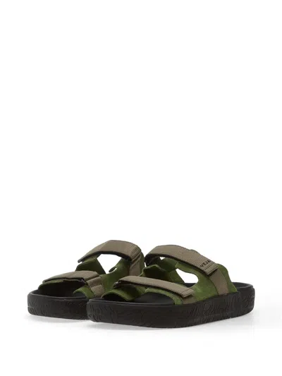 Veja Arpoador Slide Sandal In Green