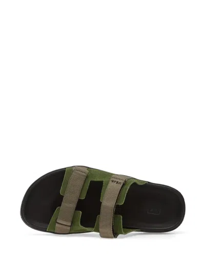 Veja Arpoador Slide Sandal In Green