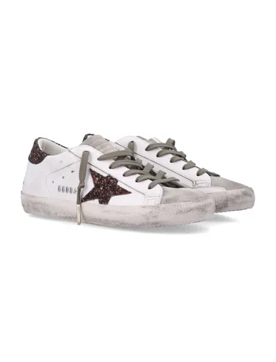 Golden Goose Deluxe Brand Women Super Star Leather Sneakers In Neutral