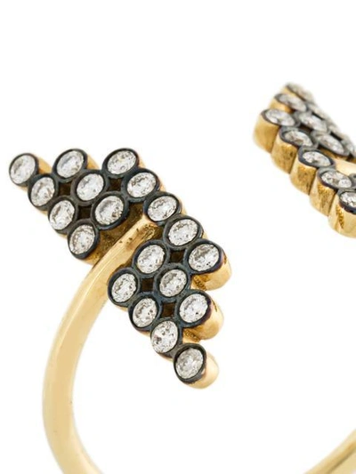 Shop Yannis Sergakis Diamonds Ring In Metallic