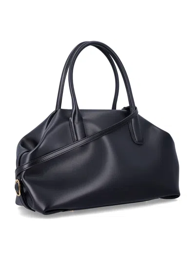 Themoirè Tallia Trank Medium Shoulder Bag In Black