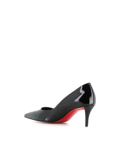 Christian Louboutin Glossy Pointed Toe High Heel Pumps In Multi