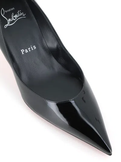 Christian Louboutin Glossy Pointed Toe High Heel Pumps In Multi