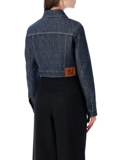 Fendi Brunello Cucinelli Striped Cotton T-shirt In Blue