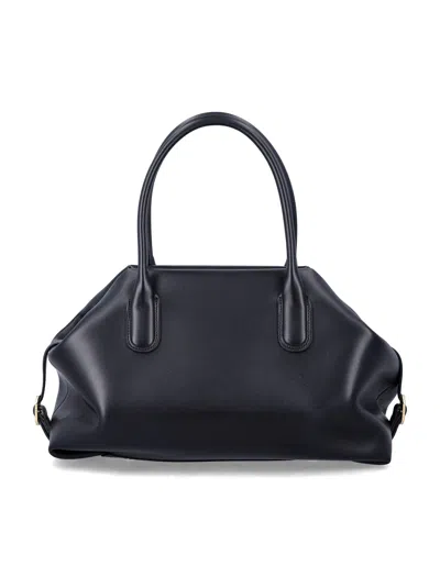 Themoirè Tallia Trank Medium Shoulder Bag In Black