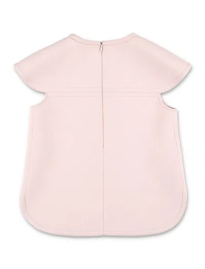 Marni Kids Logo Printed Dress In Purple