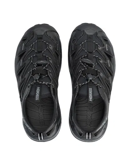 Hoka One One Black Hopara Technical Sandals In Multi