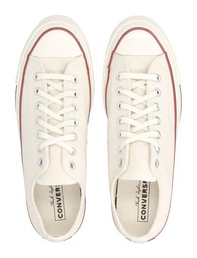 Converse Off-white Chuck 70 Low Top Sneakers In Beige