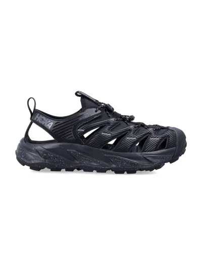 Hoka One One Black Hopara Technical Sandals In Multi