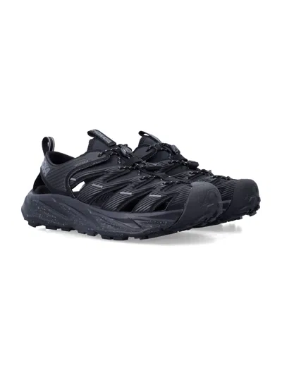 Hoka One One Black Hopara Technical Sandals In Multi