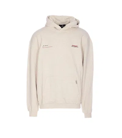 Represent Classic Hoodie With Front Kangaroo Pocket And Adjustable Drawstring In Neutral