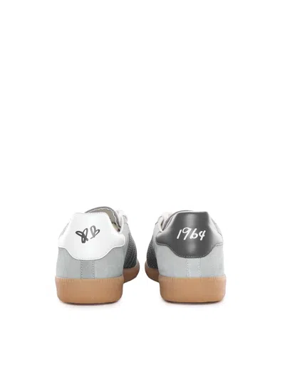 Dsquared2 Rebels Suede Sneakers In Blue