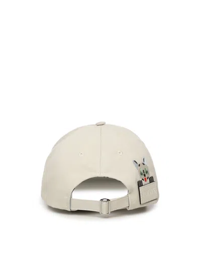 Loewe Louis Wain Logo-embroidered Cotton-twill Baseball Cap In Neutral