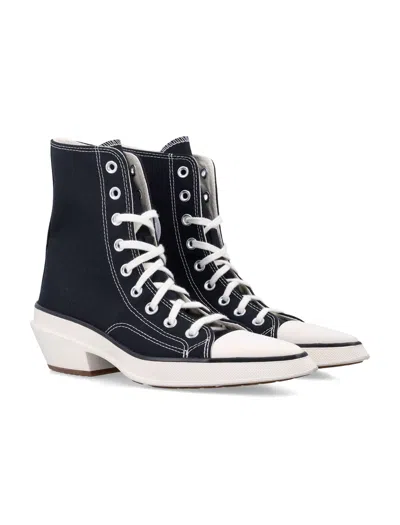 Converse Chuck 70 De Luxe Pointed Womans Shoes In Black
