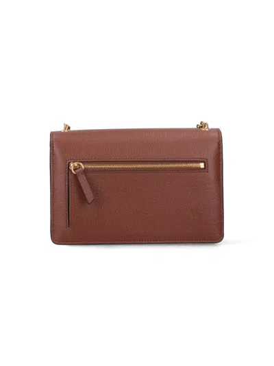 Mulberry Small Darley Daisy Crossbody Bag In Brown