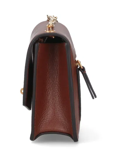 Mulberry Small Darley Daisy Crossbody Bag In Brown