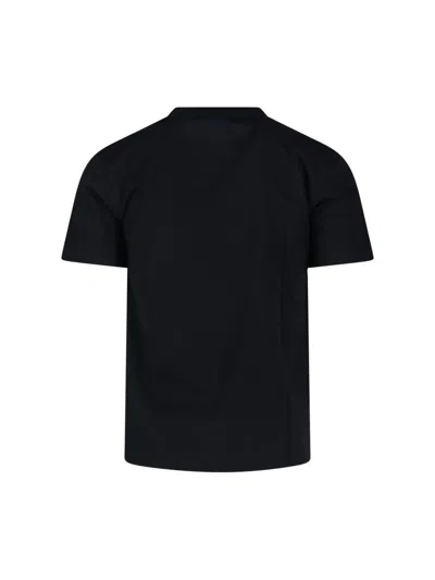 Burberry Black Cotton Clothing T-shirts And Polos In Black