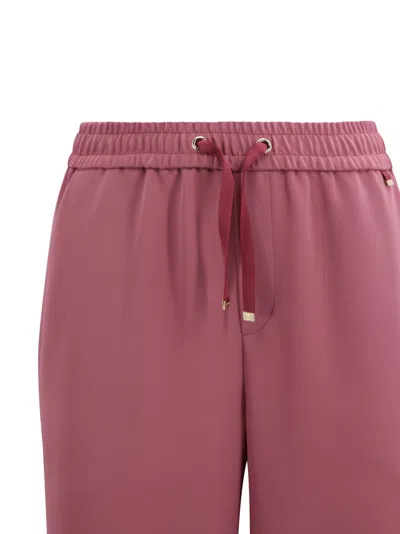 Herno Drawstring Trousers In Pink