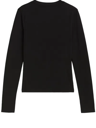 Theory Long Sleeve T-shirt In Black