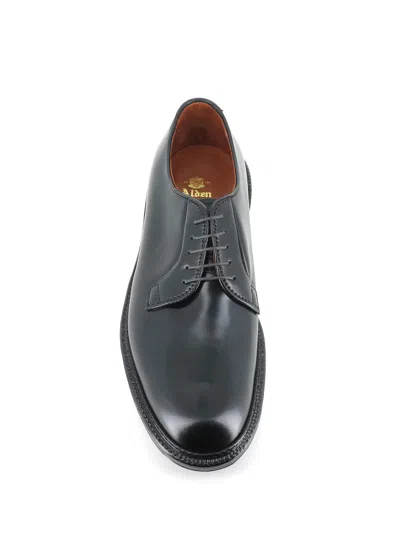Alden Shoe Company Alden All Weather Plain Toe Derby In Black