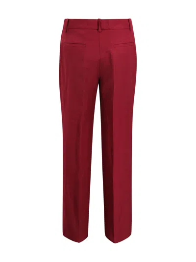 P.a.r.o.s.h Button-front Trousers In Red