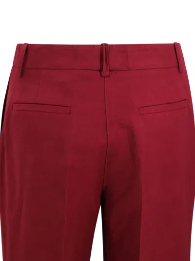P.a.r.o.s.h Button-front Trousers In Red