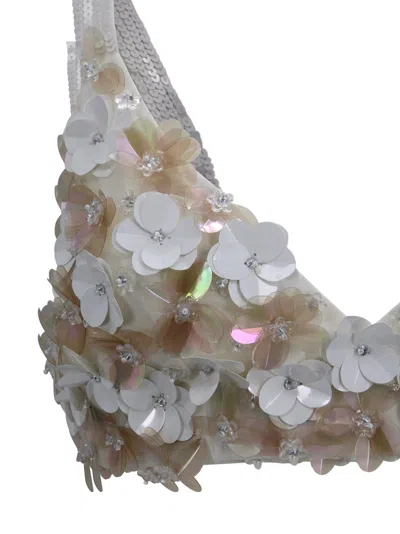 P.a.r.o.s.h Sequined Cropped Top In Multi