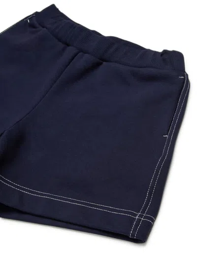 Max&amp;co. Short With Logo In Blue