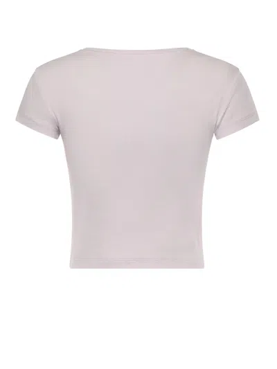 Vivienne Westwood Baby Peru T-shirt Rib Jersey Orchid S Women In White