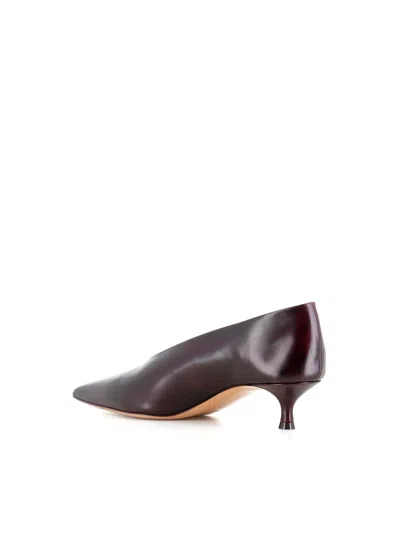 Le Monde Beryl Babouche Heeled Pumps In Brown