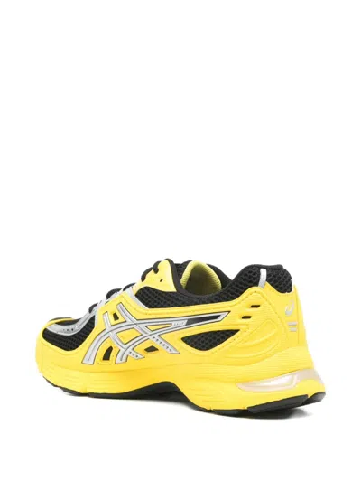 Asics Vibrant Yellow And Black Leather Gel Sd Lite Sneakers In Multi