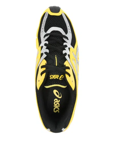 Asics Vibrant Yellow And Black Leather Gel Sd Lite Sneakers In Multi