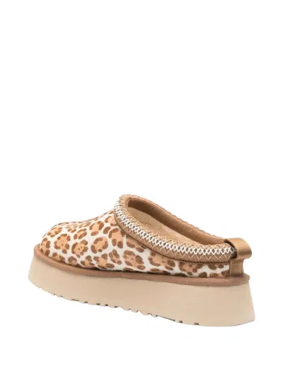 Ugg Tazz Plains Slippers Felicity Leopard Jasmine In Multi